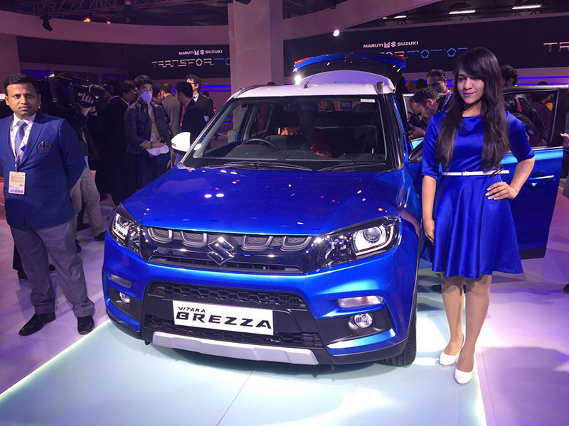 Maruti Suzuki Vitara Brezza Unveiled - Popular Vehicles Services Ltd.